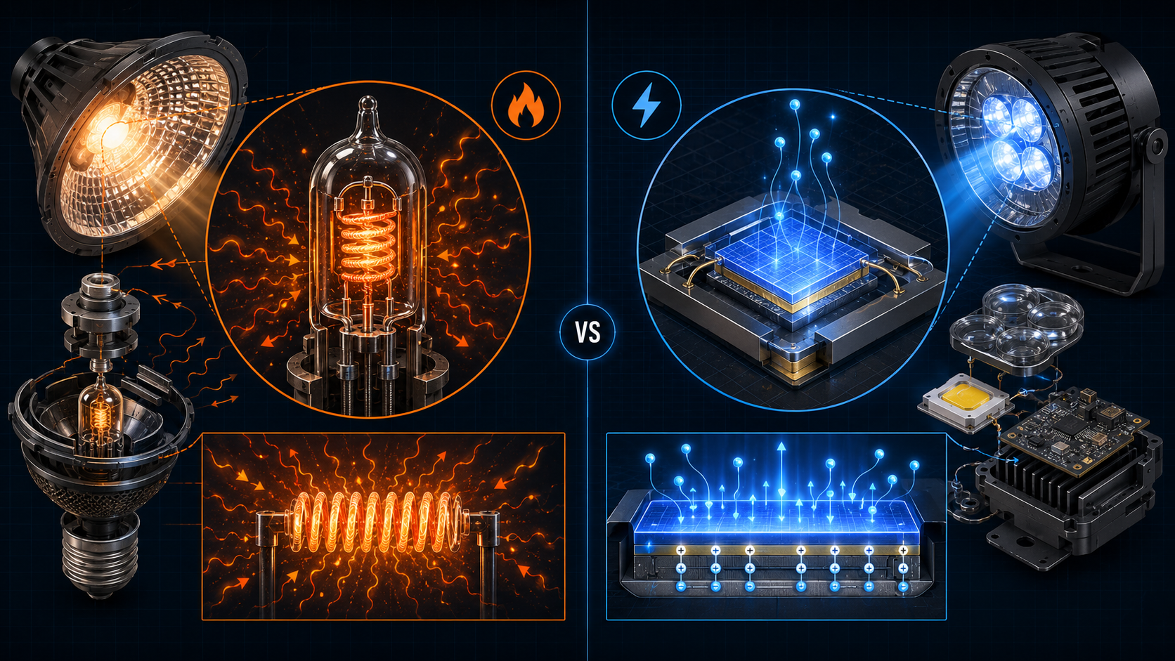 Comparision of Lamp and LED Comparision of Lamp and LED
